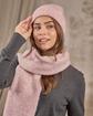 Bonnet maille rose Bonnet maille rose