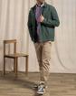 Veste peintre unie broderie 3 vaches en coton Veste peintre unie broderie 3 vaches en coton