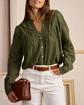 Chemise Clemmy vert