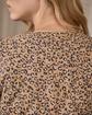 Veste matelassée léopard beige Veste matelassée léopard beige