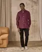 Chemise velours côtelé rouge Chemise velours côtelé rouge