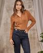 Polo manches longues beige