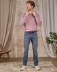 Pull col camionneur violet Pull col camionneur violet