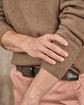 Pull col camionneur beige